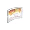 Azar Displays Curved Magnetic Acrylic Photo Frame 7'' W X 5'' H 252931-GS-1PK - alternate 1